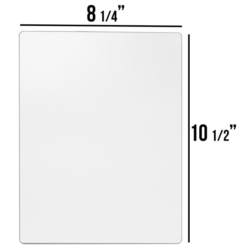 SourceOne Premium Acrylic Brochure Support Inserts for Humid Environments, 5 Pack - Image 2